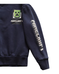 Minecraft Graphic Kids Crewneck Sweatshirt