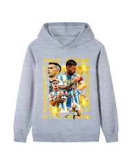 Argentina Messi FIFA Ranking Graphic Kids Cotton Pullover Hoodie