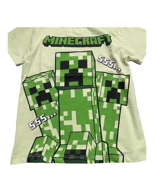 Minecraft Print Design Cotton Tee