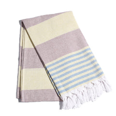 Multi Coloured Striped Beach towels
