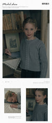 Girls' Long-Sleeved Knitwear Jumper