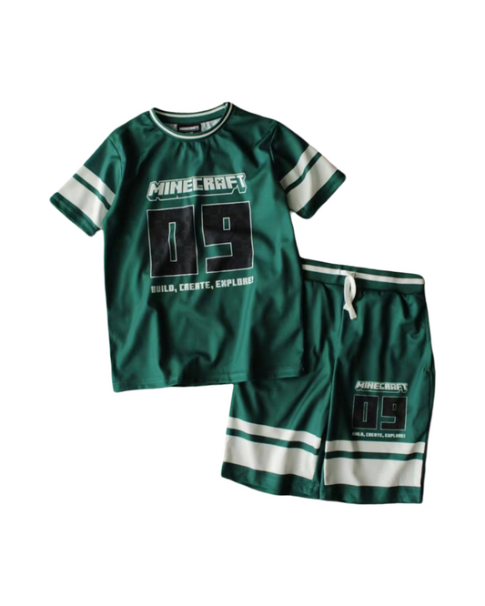 Minecraft Graphic T-Shirt/Shorts Set Children's