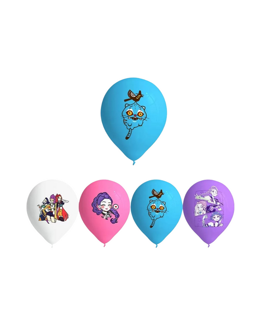 Kpop Demon Hunters Party Balloons 10PCS