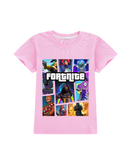 Fortnite Characters Printed Kids Graphic T-Shirt