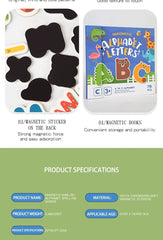 Magnetic Alphabet Letters Book