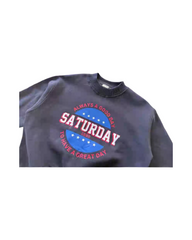 Graphic Oversized Sweatshirt – Soft Fleece Pullover Jumper for Toddlers & Young Children