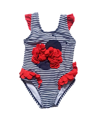 Sleeveless One-Piece Swimsuit – Toddler Bathing Suit
