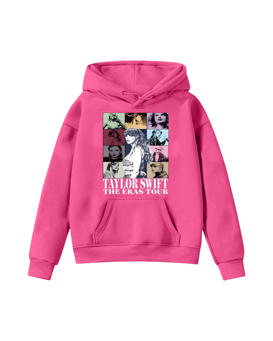 Taylor Swift Print Girls Outerwear Sweatshirt