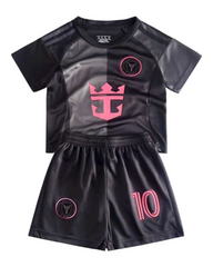 Messi Inspired Soccer Jersey & Shorts Set for Boys