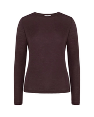 Elegant Merino Wool Long Sleeve Top