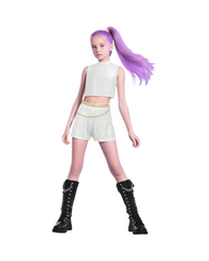 K-Pop Demon Hunters Rumi Mira Zoey Cosplay Costume Set