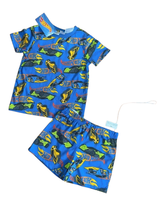 Hot Wheels Comfort Shirt with Shorts Set