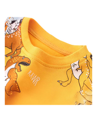 Jumper with Dinosaur Pattern