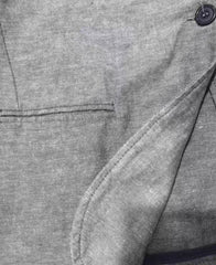 Tailored Gray Linen Blazer – Breathable Lightweight Casual Suit Jacket