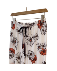 Floral Long Sleeve Pajama Set Women Two-Piece Sleepwear Button Down Lounge Set