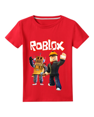 HERSE Boys' Roblox Cotton T-Shirt