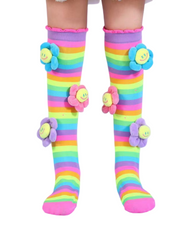 Fun Character Design Knee High Dress Socks for Kids – Comfortable Cotton Tube Socks