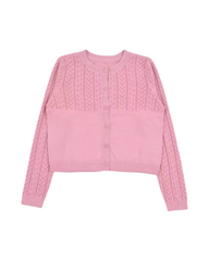 Girls' Button Up Cardigan