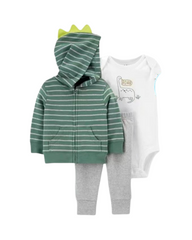 3-Piece Dinosaur Outfit Set