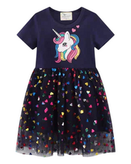 Enchanted Unicorn Heart Dress