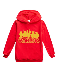 Boys' Hoodie with Roblox Print