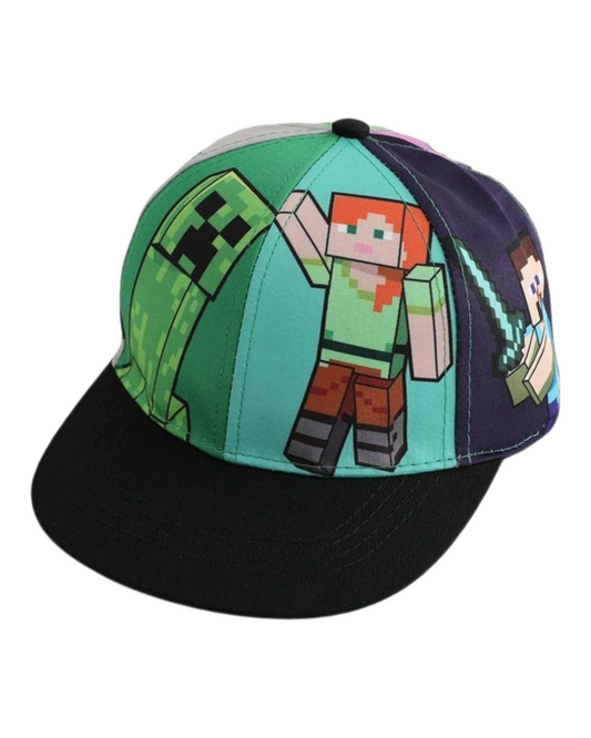 Minecraft Snapback Style Baseball Cap