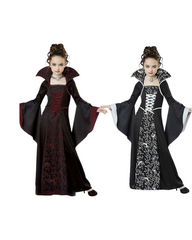Vampire Girls Halloween Costume Set