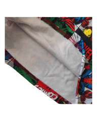 Marvel Superhero Comic Print Kids Pajamas Set - Long Sleeve Cotton Sleepwear