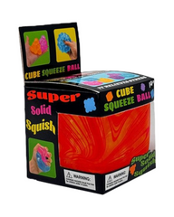 Marble Swirl Squishy Sensory Toy Cube