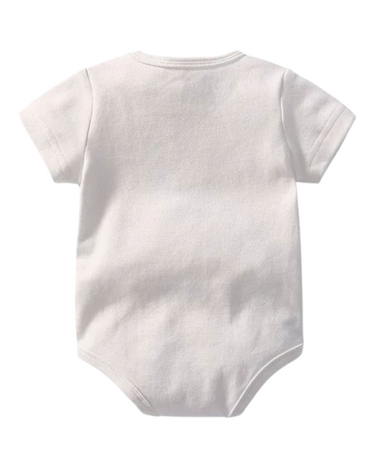 Plain White 100% Cotton Baby T-Shirt Onesie