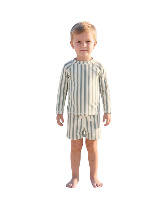 2 Piece Long Sleeve Swim Set (2-7 Yrs)