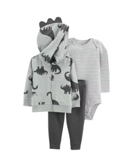3-Piece Dinosaur Outfit Set