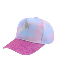 Pink Unicorn Patterned Caps
