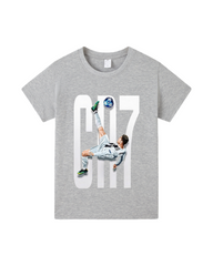 Graphic T-Shirt - Soft 100% Cotton Short Sleeve Crew Neck Tee for Kids