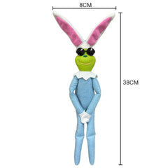 Green Easter Decoration Dolls with Bunny Ears