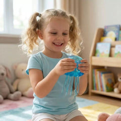 Squishy Jellyfish Stress Toy – Soft Gel Bead Fidget Toy for Anxiety & Sensory Play