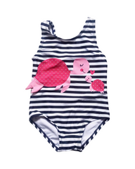 Sleeveless One-Piece Swimsuit – Toddler Bathing Suit