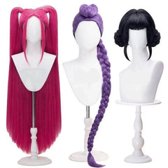 K-Pop Demon Hunter Anime Wigs - Rumi, Mira, or Zoey Cosplay Hair Styles