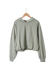 Cozy Longline Drop-Shoulder Women's Hoodie