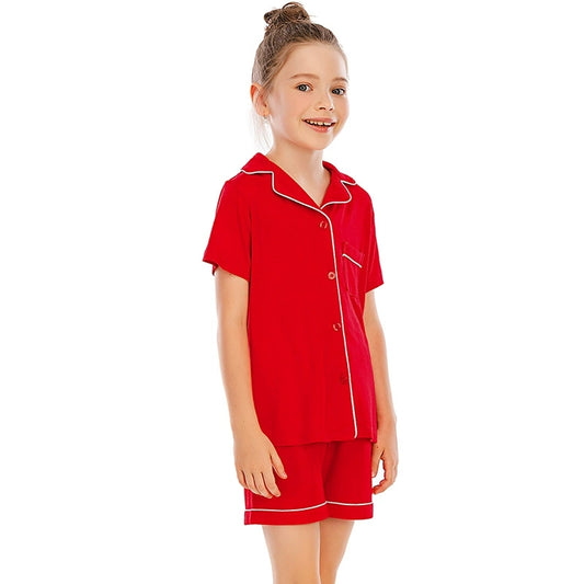 Soft Cotton Shirt & Shorts Pyjama Set