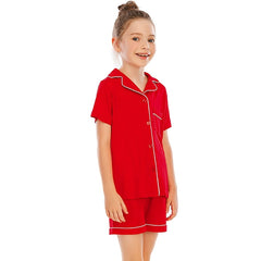 Soft Cotton Shirt & Shorts Pyjama Set