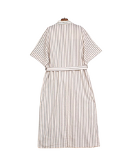 Soft Linen Midi Dress