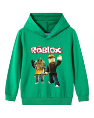 Boys' Graphic Hoodie with Roblox Design