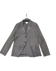 Tailored Gray Linen Blazer – Breathable Lightweight Casual Suit Jacket