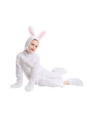 White Bunny Animal Costume Set