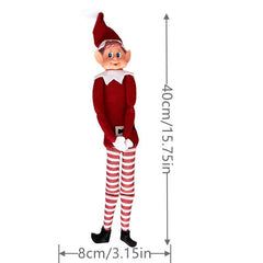 Christmas Elf On The Shelf Doll Decoration