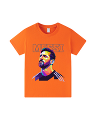 Lionel Messi Graphic T-Shirt | 100% Cotton Short Sleeve Tee