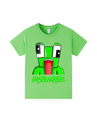 Unspeakable Gamer Kids T-Shirt – 100% Cotton Short Sleeve Graphic Tee