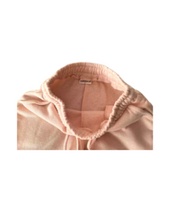 Pink Satin Sweatpants Girls Lightweight Joggers for Activewear