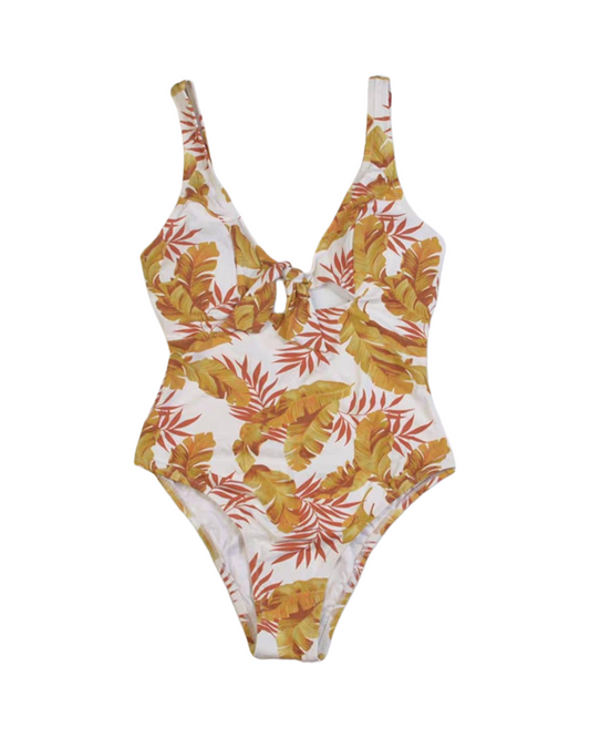 Chic Floral One-Piece Swimsuit